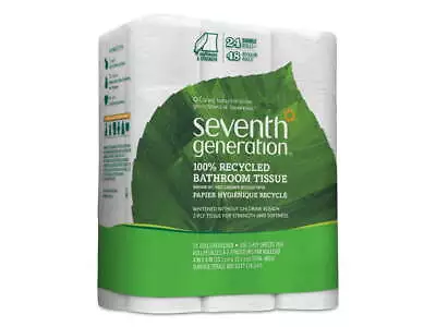  2-Ply Recycled Bath Tissue 24 Rolls 5 Pack • $19.72