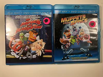 Blu-Ray Muppets Take Manhattan And Muppets From Space Both Like New! • $15