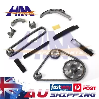 Single + Dual Roller Timing Chain Kit For Nissan Navara D22 D40 R51 YD25DDTi • $128.10