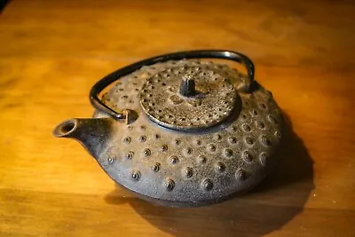 Vintage - Cast Iron Teapot - Stove Top - Rare - Japanese - Signed • £19.99