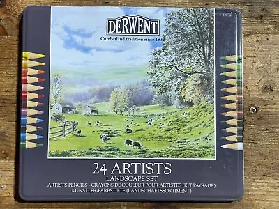 £24.95 • Buy Derwent Artists Landscape Set - 24 Colour Artist Traditional Pencils Art Drawing