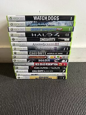 Xbox 360 Games Lot • $120