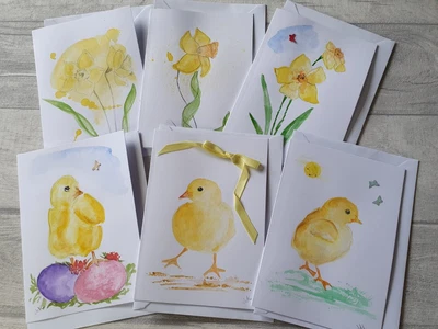 £3.50 • Buy Hand Painted Greetings Card