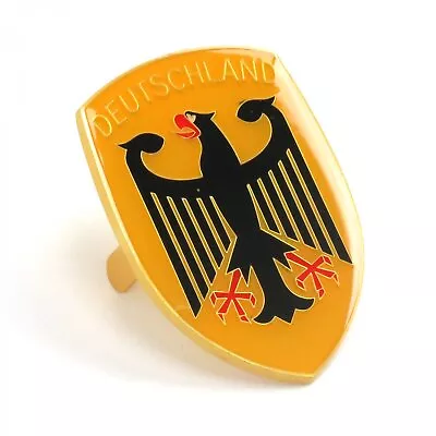 VW German Deutschland Hood Badge Crest • $49.95
