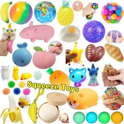 $6.24 • Buy Anti Stress Relief Balls Squishy Toy Squeeze Toys Set Kids Adults Decompression