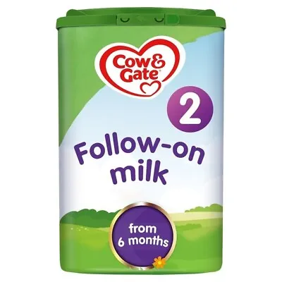 Cow & Gate 2 Follow On Baby Milk Formula Powder 6-12 Months 800g • £21.09