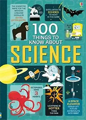 100 Things To Know About Science - Flexibound By Alex Frith - GOOD • $4.45