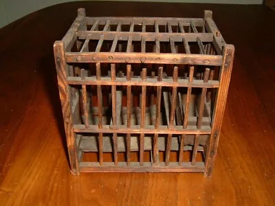 Original Antique Miner's Canary Bird Cage Taken Into The Mine • $60