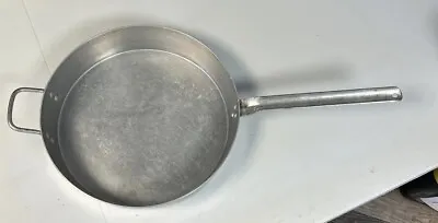 Vintage 14  Aluminum Frying Pan Commercial Skillet Camping Kitchen • $20