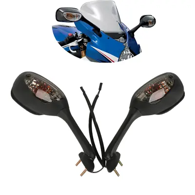 Rearview Mirrors W/ Turn Signal Fit For Suzuki GSXR 1000 GSXR600 GSX-R 750 06-21 • $26.50