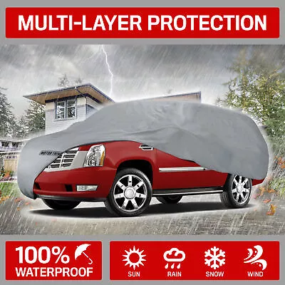 Motor Trend Outdoor Van Cover For Car SUV Waterproof All Weather Protection • $59.95