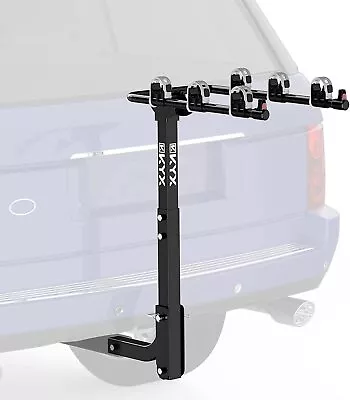 3-Bike Carrier Rack Hitch Mount 2  Swing Down Receiver Bicycle For Car SUV Truck • $56.99