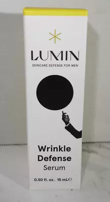 LUMIN Wrinkle Defense Skin Care For Men 0.50 Oz • $17.75