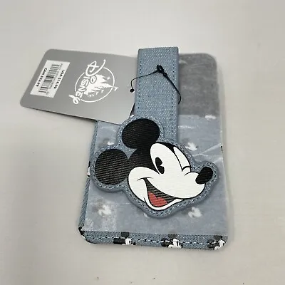 Disney Parks Mickey Mouse RDIF Blocking 4 ID Card Slot Holder Wallet Disneyland • $17.91