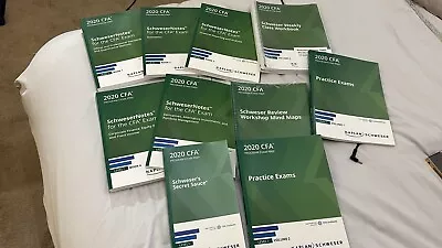 Kaplan CFA Level 1 Books Full Set • £115