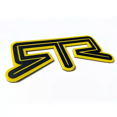 (1) YELLOW RTR Emblem Fits FORD MUSTANG Rear Deck Lid Badge Nameplate Trunk • $24.90