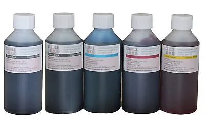 5 Colour Edible Ink Set For Canon Printers - 5 X 250ml Bottles. • £45.99