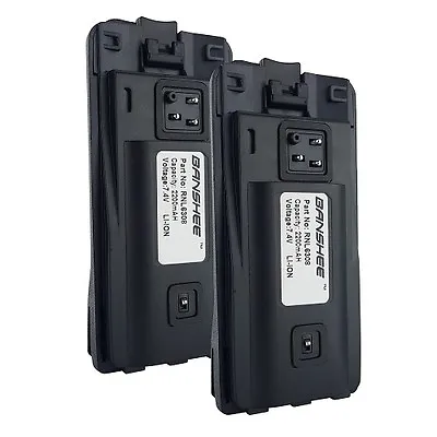 2PACK - Replacement Li-Ion 2200mAh Battery For Motorola CP110 RDU2020 RDU4100 • $86.54