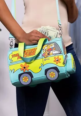 Scooby-Doo Mystery Machine Faux Leather Crossbody Bag Officially Licensed NWT • $119.99