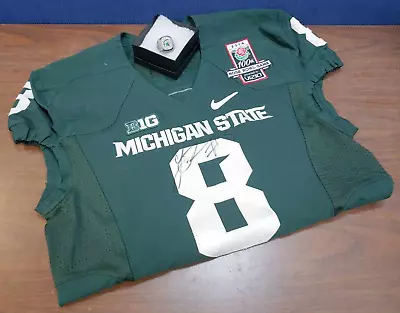 2014 Michigan MSU Spartans Rose Bowl Champions Player Ring + Signed Jersey • $2499.99