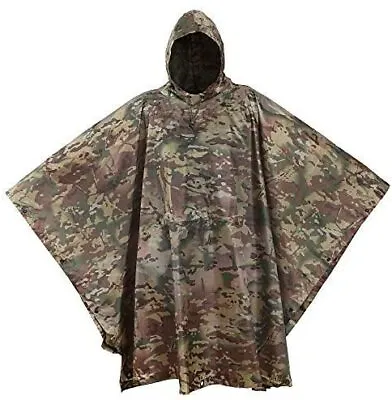 $75.36 • Buy USGI Industries Military Style Poncho - Emergency Tent, Shelter, Survival - Mult