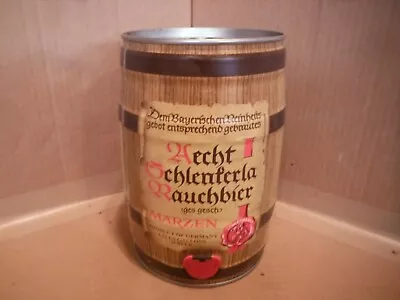 Hecht Ochenferla Rauchbier 5 Liter Mini Beer Keg~germany #265 • $30