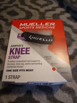 Mueller Jumper's Knee Strap Black OSFM • $14.99