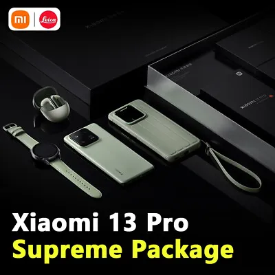 Xiaomi 13 Pro Supreme Package Snapdragon 8 Gen 2 IP68 120Hz 120W Charge 12+512GB • £1192.29
