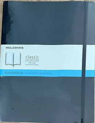 $20.99 • Buy Moleskine Classic Notebook, Soft Cover, XL (7.5  X 9.5 ) Dotted,192 Pages