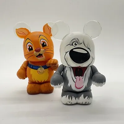 Disney Vinylmation 3  Oliver Company Furry Friends Little Mermaid Max Dog Cat • $30