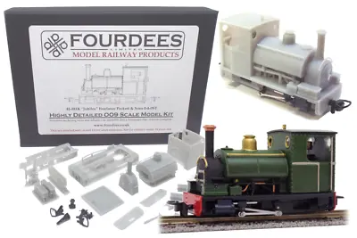 £57.49 • Buy Fourdees Limited Peckett & Sons 009 / OO9 Scale Kit For Minitrains F&C Chassis