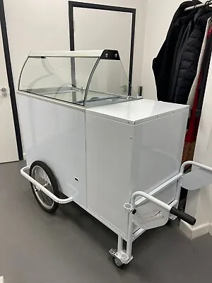 White Non Branded Commercial Ice Cream Cart Mains Plug • £2200