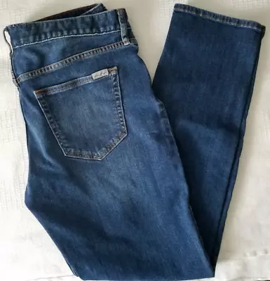 Eddie Bauer Women's Boyfriend Slim Fit Blue Jeans Med Wash Size 10 (34x31) • $12.95