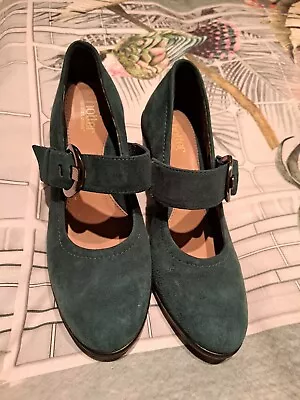 New Hotter Green Wedge Shoes • £15