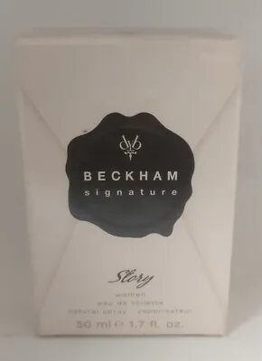 Beckham Signature Story Eau De Toilette Spray 50ml Women Fragrance Rare • £60