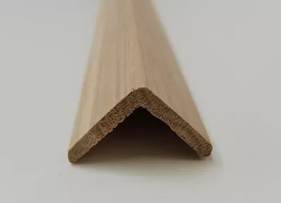 Angle Oak Cushion Corner Trim Moulding 33x33mm Beading Wooden Timber Edging • £32.20