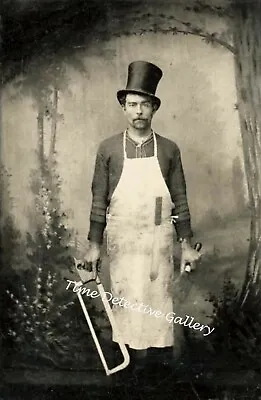 Creepy Photo Of New York Gangster William  The Butcher  Poole - C1885  • $10