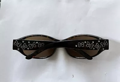 Disney Parks Brown Minnie Mouse Bow Shape Rhinestones Adult Sunglasses Free Ship • $18