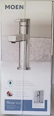 Moen Rinza 84627 Chrome Single Hole  Bathroom Sink Faucet With Drain 1-Handle • $67.49