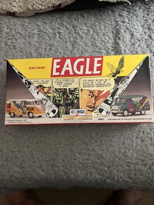 £8.99 • Buy Corgi Comic Classics 98965 Eagle-dan Dare-1992 Vw Van & Bedford Ca Van mib.