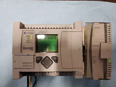 Allen Bradley Micro Logic 1100 Plc With I/O • $550