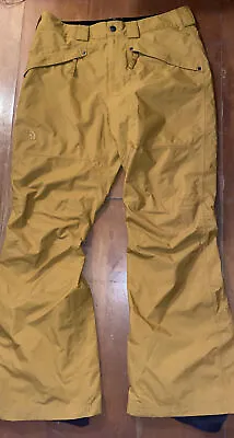 $49.95 • Buy The North Face Men's Snow Ski Pants Dryvent Nylon Waterproof Medium Khaki