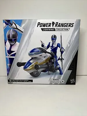 Power Rangers Lightning Collection Time Force Blue Ranger Vector Cycle Set • $20