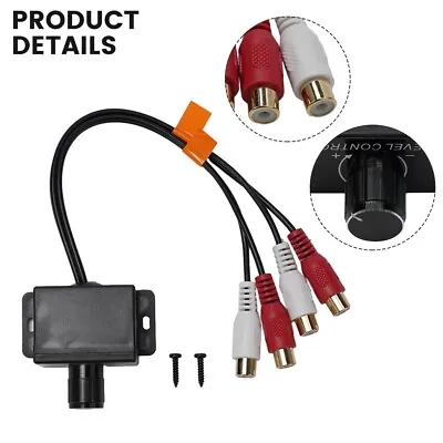 Universal Car Audio Bass Controller With Simple In And Out Connections • £9.29