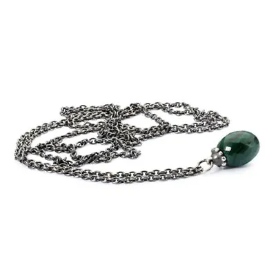 $151.20 • Buy Trollbeads Fantasy Necklace With Malachite 60cm- TAGFA-00034