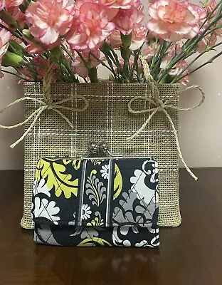 Vera Bradley One For The Money Bifold Wallet /  Coin/ ID Organizer. Brand New. • $24.95