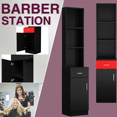 Hair Styling Barber Station Drawer Storage Beauty Salon Spa Cabinet Equipment • $65.98