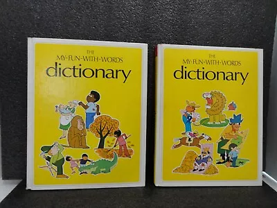 Set Of 2 My - Fun-With- Words Dictionary A-K  L-Z • $18.95