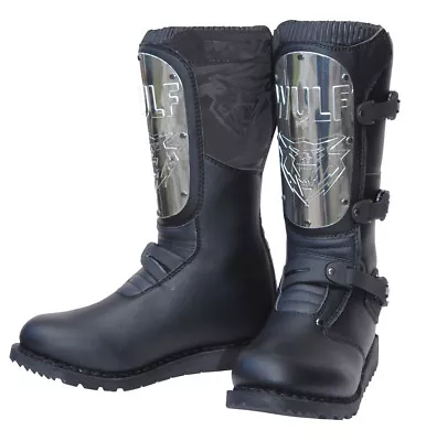 Wulfsport Fashion Vintage Retro Motorbike Boots Motorcycle Road Trials • $87.02