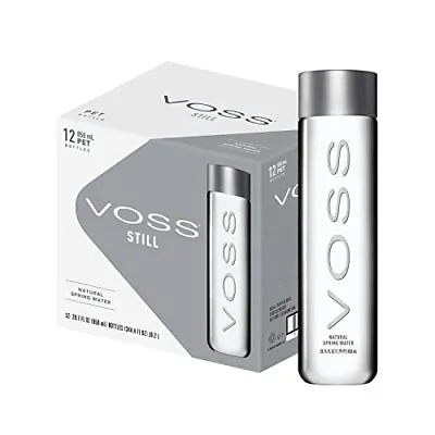 VOSS Premium Still Bottled Natural Water - BPA-Free - High Grade PET - Recycl... • $41.42